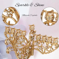 Gold Painted Dove Candelabra With Crystal -Toy Series Store iybp9krkwtbzllxwd10x