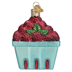 Carton Of Raspberries Glass Ornament -Toy Series Store iyqtmtdunrtweggt9yak