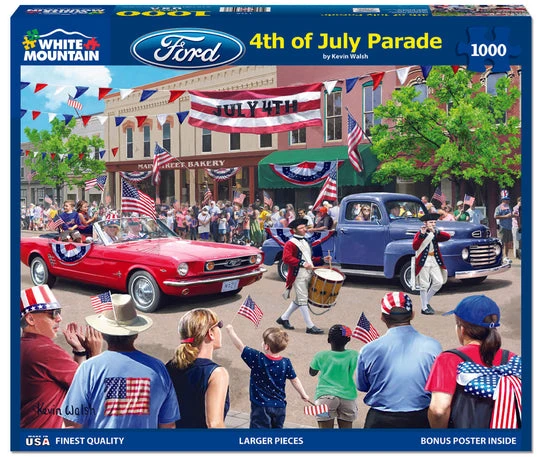 4th Of July Parade - 1000 Piece Jigsaw Puzzle 1 4th Of July Parade - 1000 Piece Jigsaw Puzzle