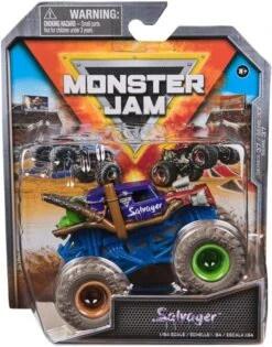 Monster Jam Official 1:64 Scale Monster Truck - Salvager