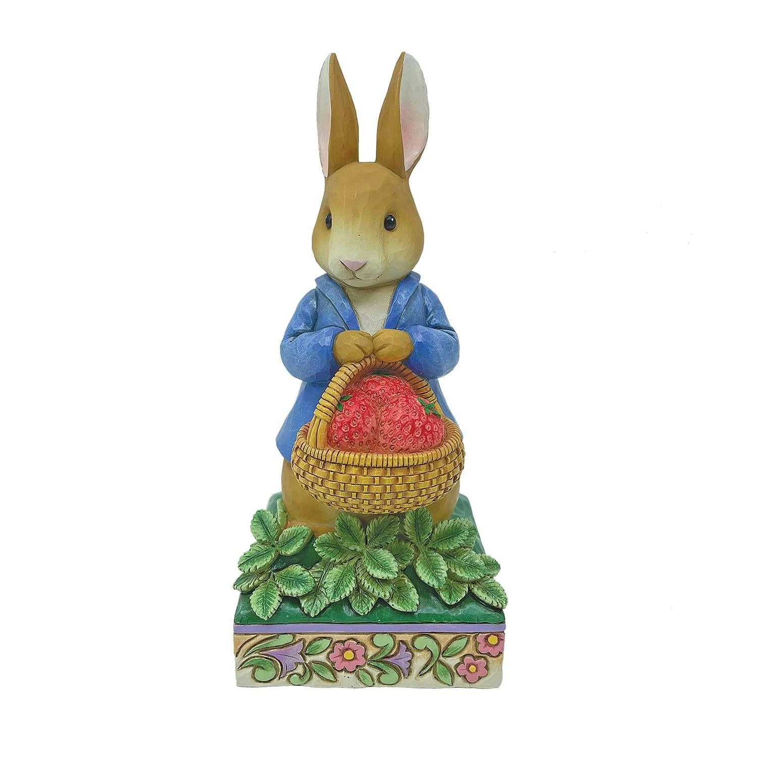 Peter Rabbit With Strawberries Figurine 1 Peter Rabbit With Strawberries Figurine