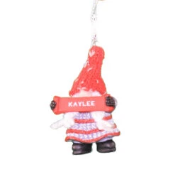 Personalized Gnome Ornament (Letters J-P) - Luke -Toy Series Store jh5t97cwk9o7cwc30ryb