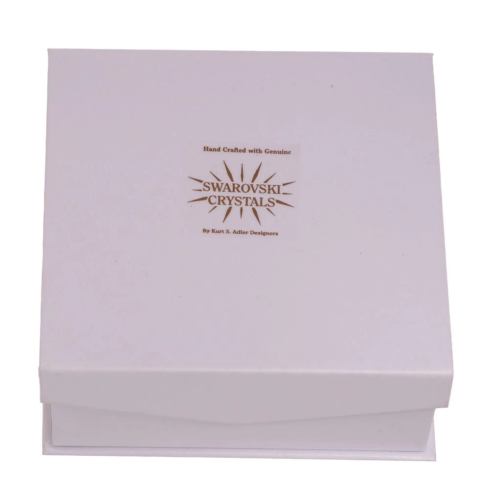 Kurt Adler Elegant Snowflake Ornament With Swarovski Elements 6 Kurt Adler Elegant Snowflake Ornament With Swarovski Elements - Image 6