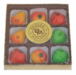 Marzipan Fruit Gift Box - 4 Oz