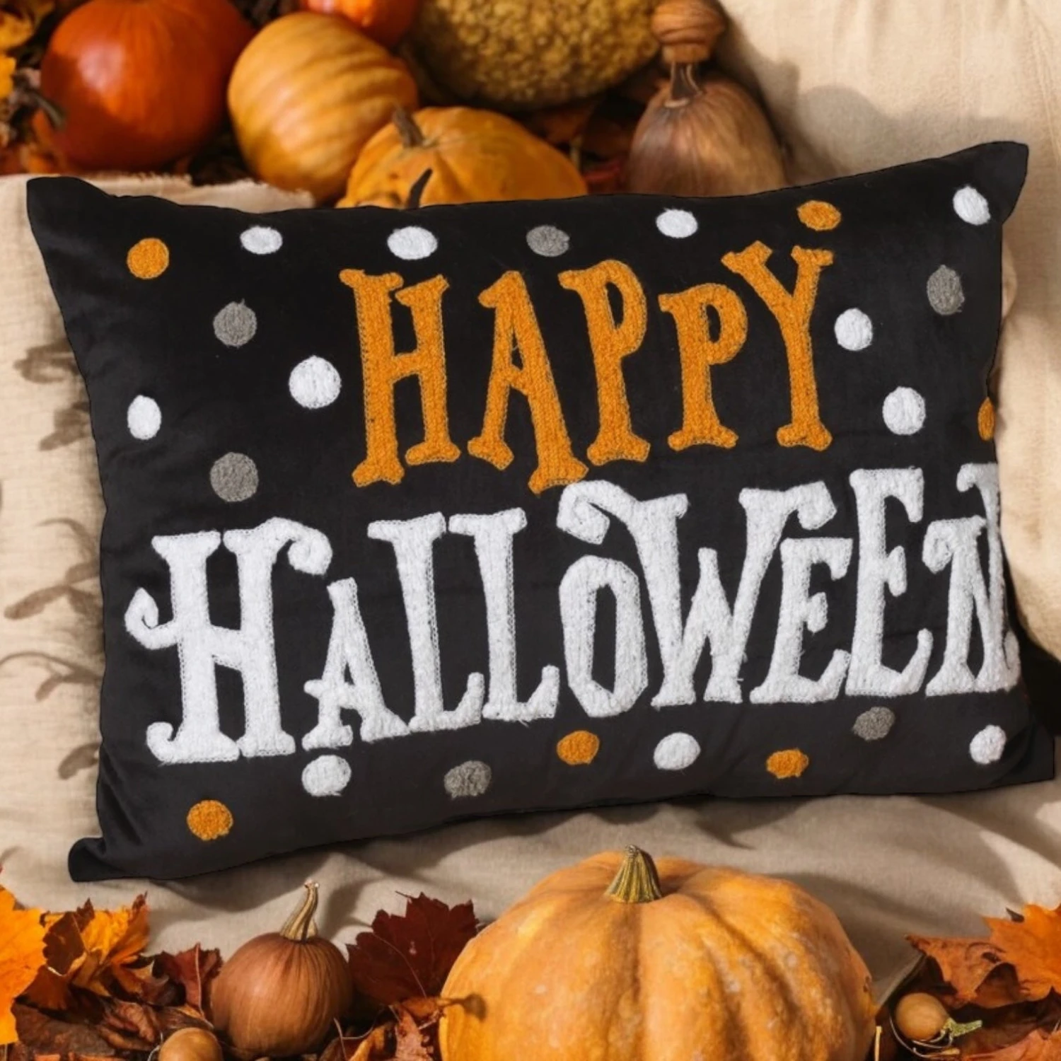 Happy Halloween Pillow 2 Happy Halloween Pillow - Image 2