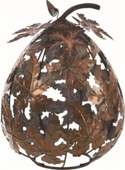 Metal Leaf Pumpkin Centerpiece - Large -Toy Series Store jur0rk7s3geqz2g2fels