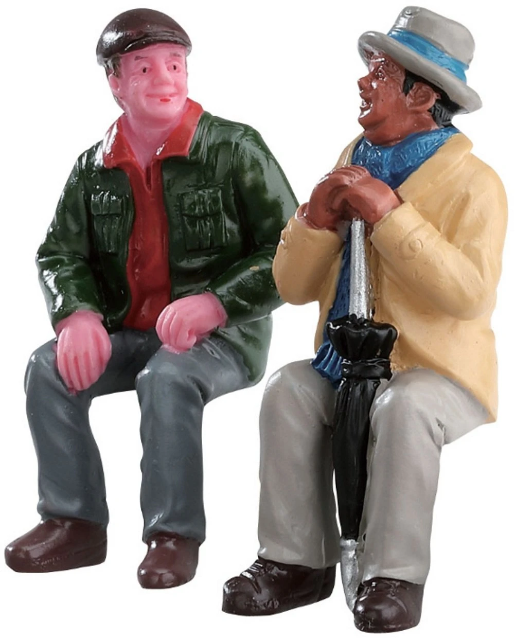 Lemax Chatting With Old Friends - 2 Piece Set 1 Lemax Chatting With Old Friends - 2 Piece Set