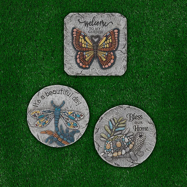 Cement Garden Friends Stepping Stone - 3 Cement Garden Friends Stepping Stone - - Image 3