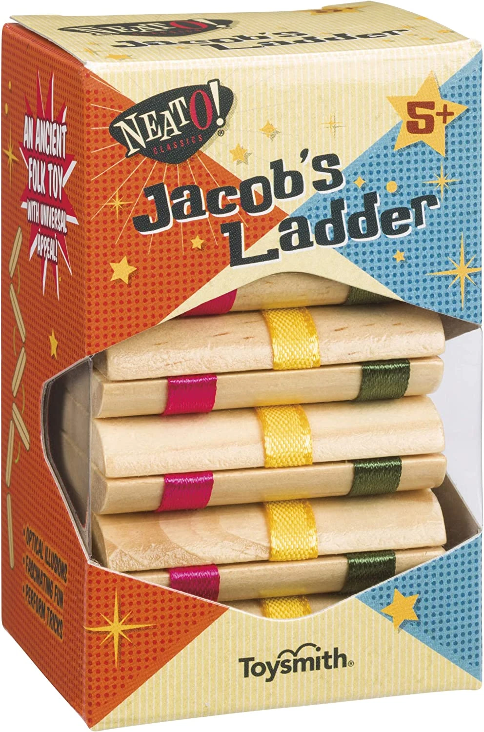 Neato! Classics Jacob's Ladder Retro Wooden Puzzle 1 Neato! Classics Jacob's Ladder Retro Wooden Puzzle