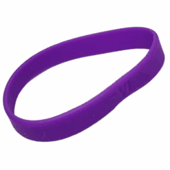 Silicone Wrist Bands - Tub Of 36 - Purple