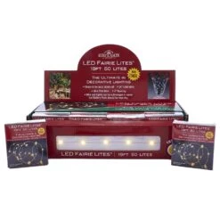 Kurt Adler 50-Light Battery-Operated LED Fairie Light Set - Warm White -Toy Series Store kjeofbkueh0byacljuwm