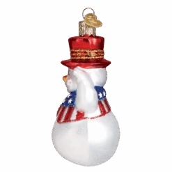 Patriotic Snowman Ornament -Toy Series Store kjlmmrup6c8skpui3nh0