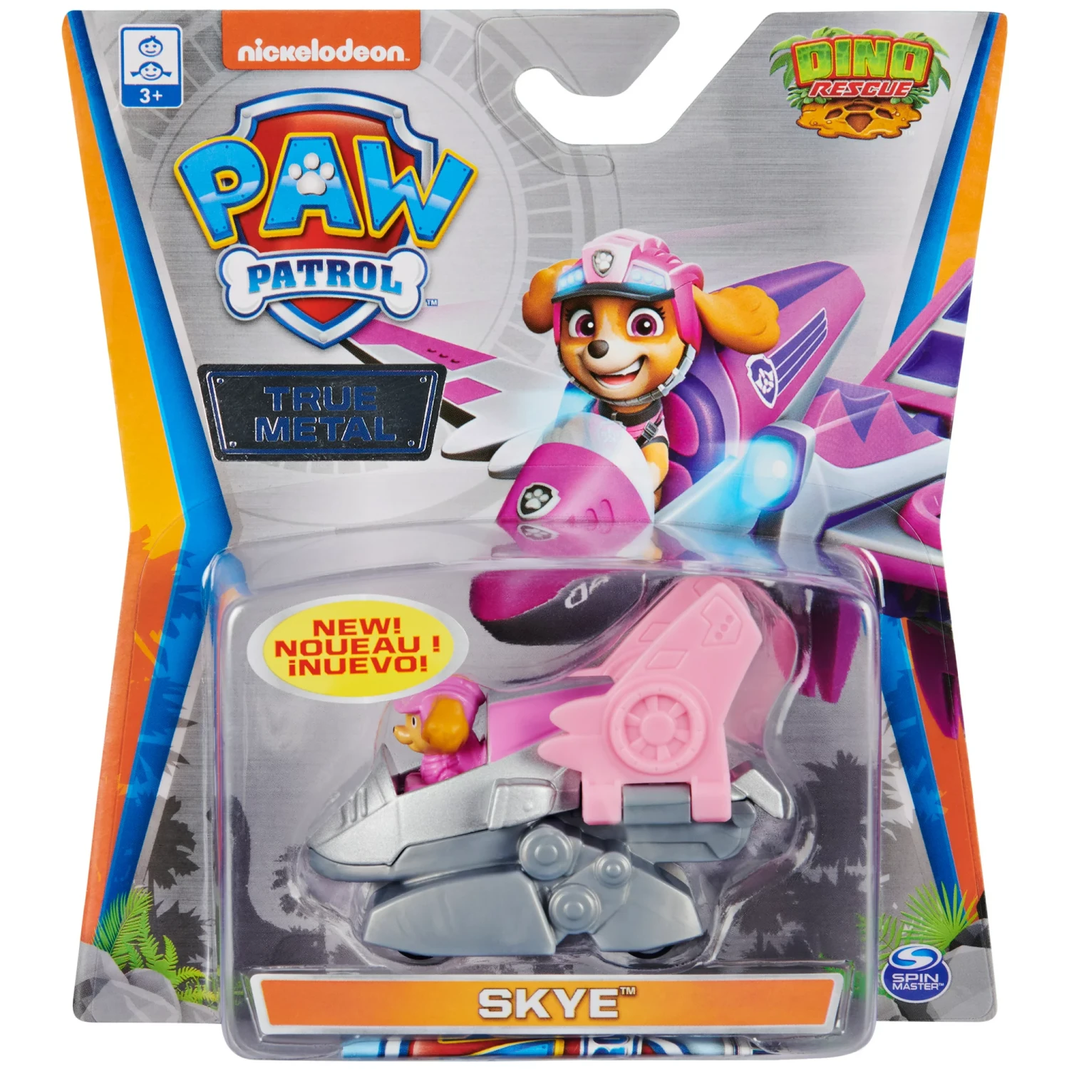 SpinMaster Paw Patrol True Metal - Dino Rescue Skye Diecast Car 1 SpinMaster Paw Patrol True Metal - Dino Rescue Skye Diecast Car