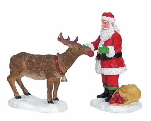 Lemax Reindeer Treats - 2 Piece Set 2 Lemax Reindeer Treats - 2 Piece Set - Image 2