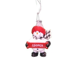 Cozy Snowman Ornament (Letters A - F) - -Toy Series Store kvdqzizmxlf9anq0ecw7
