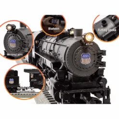 Lionel Union Pacific Flyer - O Gauge - LionChief Train Set With Bluetooth -Toy Series Store kx3fw12rebne3v6xxfd2