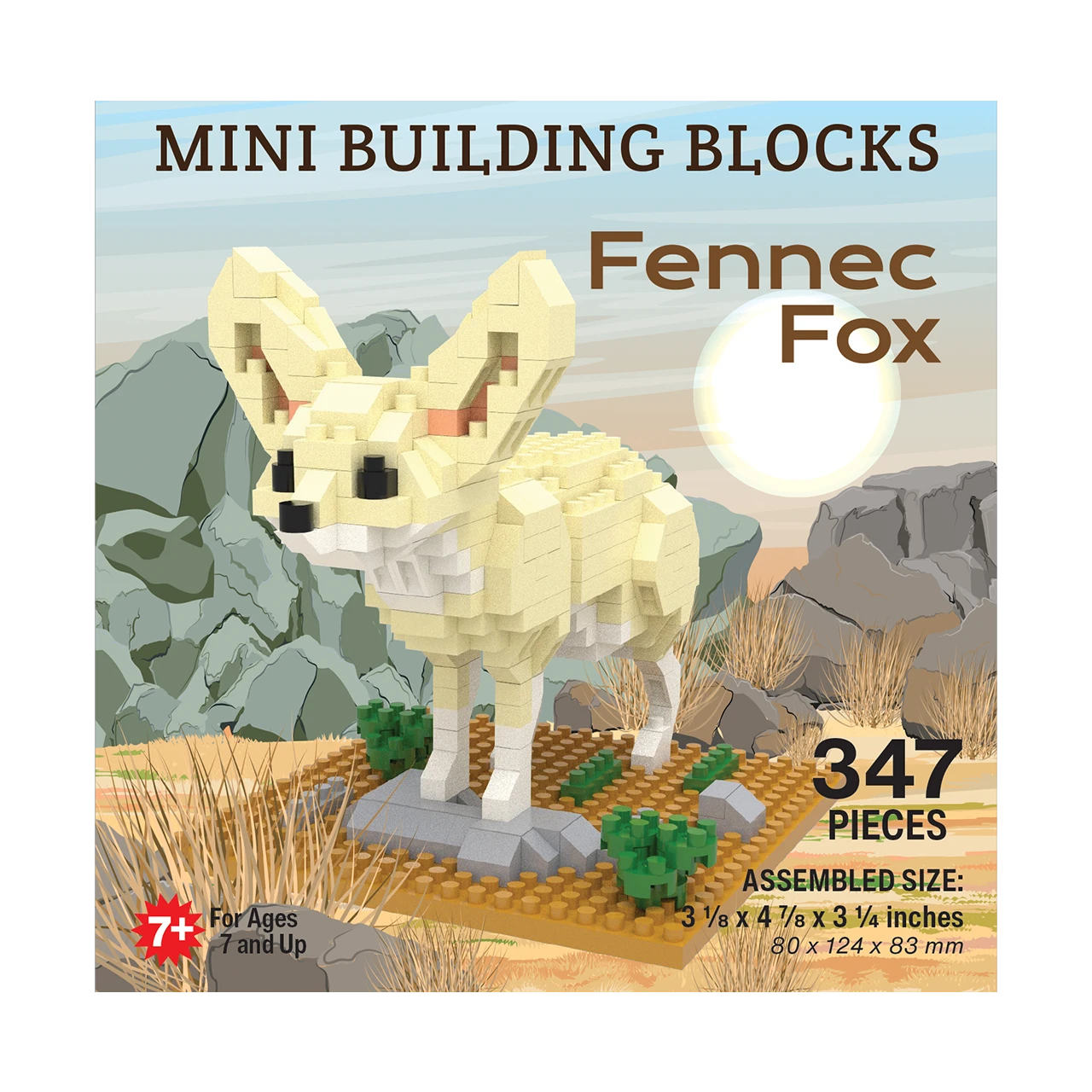 Mini Building Blocks - Fennec Fox 1 Mini Building Blocks - Fennec Fox