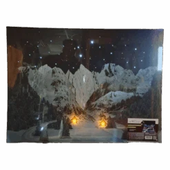 Lighted Canvas Backdrop - 30" X 22" - Mountain Landscape 7 Lighted Canvas Backdrop - 30" X 22" - Mountain Landscape -Toy Series Store lmm8tczd6ptgklemofno