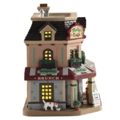 Lemax Molly's Corner Cafe -Toy Series Store lopbduemyqn8ircshuw6