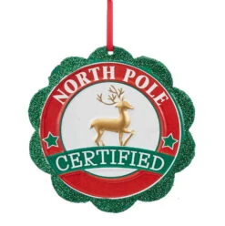 Kurt Adler Santa Seal Of Approval Ornament - Santa's Express -Toy Series Store lwxutckrflaepthuqb4a