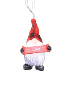 Personalized Gnome Ornament (Letters J-P) - Luke -Toy Series Store m3tucxcxk3lv7g9r9ci3