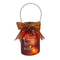 Lighted 10 Inch Glass Harvest Luminary - -Toy Series Store m7ofmb1qxs9aaylytox0 e00faa88 34e9 406e bfb0 20da80b5e280