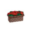 Lemax Poinsettia Planter Village Accessory
