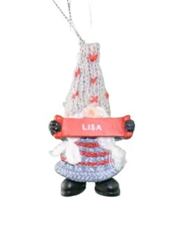 Personalized Gnome Ornament (Letters J-P) - Luke -Toy Series Store mjdfvf675em5ssnsllzl