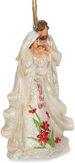 Roman Holy Family With Poinsettia Ornament -Toy Series Store mkccfgoog3vgrxagm49r