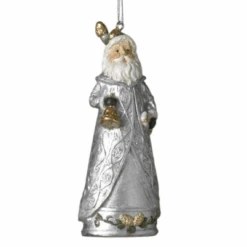 Silver Vintage Santa Ornament - -Toy Series Store mnlljnr2fa4v6pnrkc2s