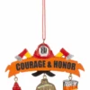 Fireman Ornament - Courage And Honor