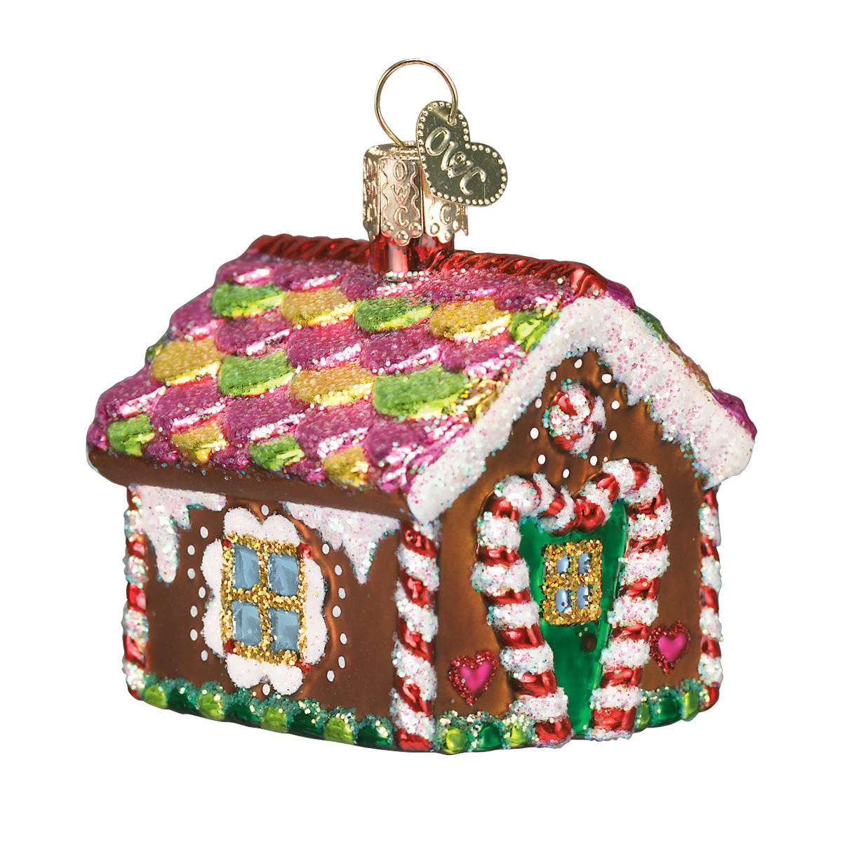 Old World Christmas Small Gingerbread House Ornament 1 Old World Christmas Small Gingerbread House Ornament