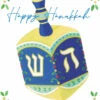Happy Hanukkah Dreidel Boxed Cards