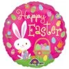 Easter Pre-Inflated - Easter Bunny Pink Balloon