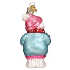 Expectant Snowlady Glass Ornament -Toy Series Store n8ihg4zscldsdbejfiep