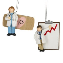 Doctor With Chart Ornament - Male -Toy Series Store n9nbk0fjveefzdk9yllx