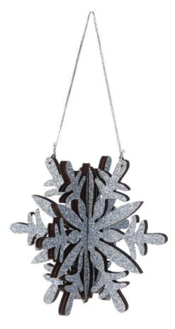 Wooden Snowflake Ornament - -Toy Series Store nahgq6ftsuydc1jg4jua