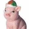 Roman The Lucky Pig Ornament - Sitting