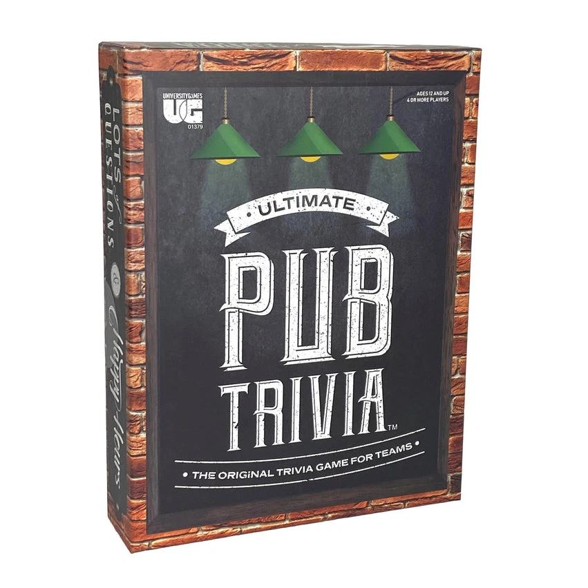 University Games Ultimate Pub Trivia - The Original Trivia Game For Teams 1 University Games Ultimate Pub Trivia - The Original Trivia Game For Teams