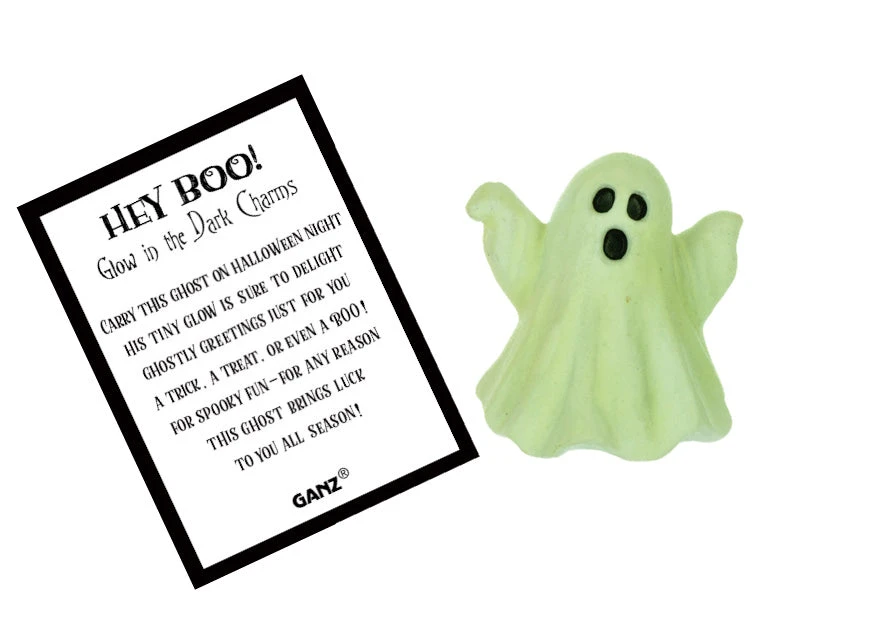 Glow In The Dark Ghost Pocket Charm 1 Glow In The Dark Ghost Pocket Charm