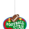Sports Star Ornament - Football