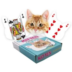 Kitten Shaped Playing Cards