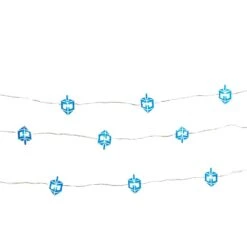 Kurt Adler Battery-Operated Hanukkah LED Fairy Light - Dreidel -Toy Series Store oldhqa4fwkkfeve2o2sj