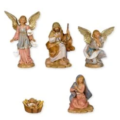 Figure Set With Stable - Fontanini - 5" Scale 13 Figure Set With Stable - Fontanini - 5" Scale -Toy Series Store otv5lkni8mhzn1yiocsk