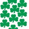 Printed Shamrock Cutout - 5 Inch - 10 Pack