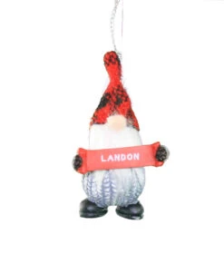 Personalized Gnome Ornament (Letters J-P) - Luke -Toy Series Store pf1exokwwcn5sbihvecw