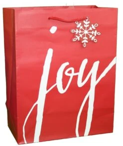 Traditional Lettering Gift Bag - Merry Christmas Red Large -Toy Series Store pfhpwhxlo4hpnk9inl7h