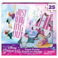 SpinMaster Disney Princess Just Hanging Out Foam Puzzle - 25 Piece