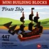 Mini Building Blocks - Pirate Ship