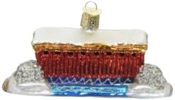 Old World Christmas Covered Bridge Glass Blown Ornament -Toy Series Store q2rkgx8rhhnxbexbya5s 6fbaba74 b075 4f2e a4cb 0c757365e4cc